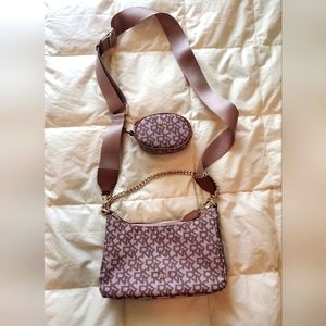 DKNY Crossbody with change purse